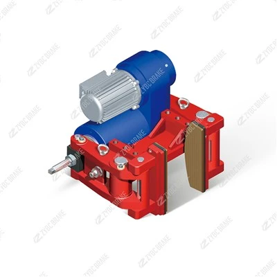 DLZ40 Electro-Rem Roda Hidraulik – Pegas-Diterapkan, Pelepasan Ed Thruster, Roda Langsung-Penjepit Pelek, Tidak Perlu Drum Rem Terpisah
